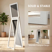 Full Length Mirror 37 x 157 cm Hanging and Freestanding Tall Mirror Refurbished
