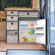 DC 240V 12V 24V CAMPERVAN FRIDGE FREEZER 65L COMPRESSOR MOTORHOME BOAT