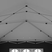 3x6m Garden Pop Up Gazebo Canopy Tent Marquee w/ Carry Bag, Black