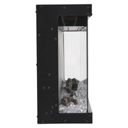 50 in Media Electric Fireplace Wall Glass Recessed Inset 3 Sided LED Fire Heater