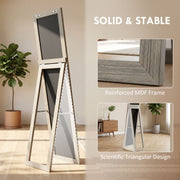Full Length Mirror 37 x 157 cm Hanging and Freestanding Tall Mirror Refurbished