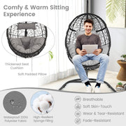 Egg Swing Chair Ultraviolet-Resistant Seat Cushion Hanging Basket