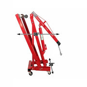 Jack Wheeled Folding Hoist/Shop Crane Steel 2 Ton Hydraulic Engine Stand Lift