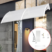 Door Canopy Awning Shelter Front Back Porch Shade Patio Roof Rain Cover Balcony
