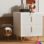 Bedside Table 2/3 Drawers Cabinet Bedroom Furniture Storage Nightstand Shelf NEW