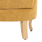 Accent Chair Upholstered Chenille Wingback Armchair Single Sofa Lounge with Stud