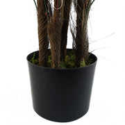 Artificial Fan Palm Tree 120cm Green Realistic Faux Indoor Home Office Decor