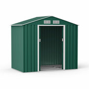 Metal Shed Outdoor Garden Storage 7x4 - 11x14 Apex Roof Galvanised Steel Ranger