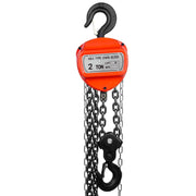 2 Ton 2000Kg Chain Block & Tackle Engine Lifting Hoist Pulley 3M Cable