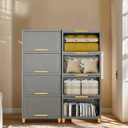 6 Tier Large Storage Drawer Unit Tower Plastic Organizer Cabinet School Home UK