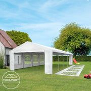 Marquee Party Tent gazebo shelter 5x10 m PE 350 N white