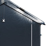 4 x 8FT Garden Storage Shelter Bike Shed Log Store Motorbike Moped Scooter Cover