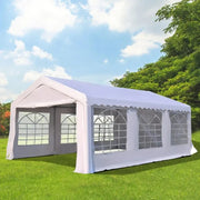 6M X 4M Marquee Heavy Duty Gazebo Garden Wedding Canopy Party Tent Shelter
