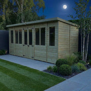 Total Sheds Pent Summer House Various Sizes Pressure Treated UK Manufactured