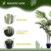 150cm(5ft) Artificial Palm Tree Decorative Indoor Faux Green Plant