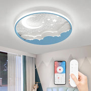 Ceiling Light Creative Decorative Living Room Ceiling Light with Remote Control