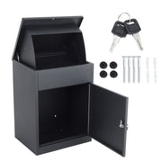 Lockable Large Parcel Delivery Drop Box Outdoor Secure Storage Letter Post Box
