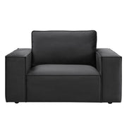 Dusk Brooklyn Ink Velvet Loveseat RRP £660