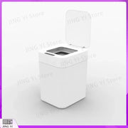 20L Smart Trash Can Automatic Sealing Disposable Bag Sensor Waste Bin for Kitchen Bathroom Home Robot Vacuum Compatible White