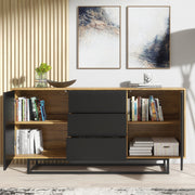 Loft Retro Industrial Modern Sideboard Vintage TV Unit Cabinet TV Stand