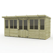 Total Sheds Pent Summer House Various Sizes Pressure Treated UK Manufactured