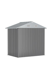 8 x 6ft Metal Garden Shed Waterproof Outdoor Bike Storage for Tool Organization