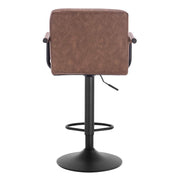 WOLTU 2X Bar Stools Chairs Breakfast Stools Kitchen PU Leather Adjustable Swivel