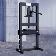 Hydraulic Shop Press Black 6 Ton Heavy Industrial Workshop Garage Floor Standing
