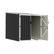Outdoor Lockable Bicycle Shed Bike Storage Tool Box Garden Garbage Bin Shed
