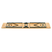 217cm Folding Wooden Beer Garden Table Trestle Picnic Bistro BBQ Desk Outdoor UK