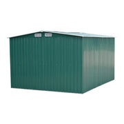 Metal Garden Shed 6X4ft Outdoor Garden Storage Shed w/ Double Sliding Door