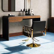 360° Swivel Barber Chair Hydraulic Adjustable Hairdressing Chair for Hair Salon