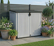 Large Keter MIDI Store 4x3 FT Garden 880L Storage Box Shed Outside Bike Bin Tool