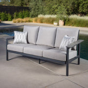 Sunvilla Citadel 4 Piece Deep Seating Garden Furniture Set Outdoor Patio Sofa