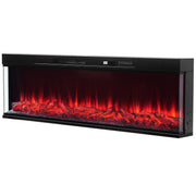3-Sided Electric Media Fireplace 50/60