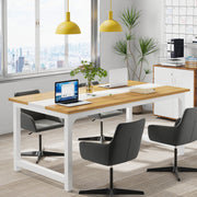Modern Executive Desk 63 x 31.5 inch Office Computer Desk Study Writing Table
