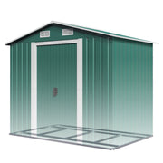 Metal Garden Shed 6X4ft Outdoor Garden Storage Shed w/ Double Sliding Door