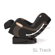 Luxe - Black - Zero Gravity massage chair SL Track 3 auto progs airbag Compact