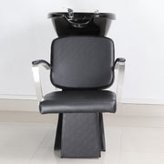 Backwash Salon Barber Hairdresser Hair Washing Chair Chair Unit Mixer Basin Sink