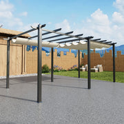 Outdoor Pergola Awning Gazebo Canopy Furniture Barbecue Party Garden Shelter