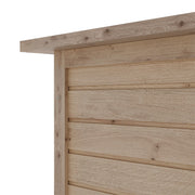 Garden Cocktail Bar Rustic Pine Wooden Home Bar Table Pub Counter Reception Desk