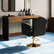 Salon Barber Chair Height Adjustable 360° Swivel Hairdressing Chairs Hair Salon