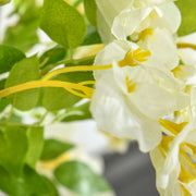 Artificial Plant White Wisteria Tree in Pot Plant for Decor, 160cm
