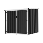 Outdoor Lockable Bicycle Shed Bike Storage Tools Box Garden 4 3 Bicycles Parking