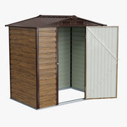 Metal Shed 4x6FT Outdoor Garden Storage Bike Waterproof Shed with Lockable Door