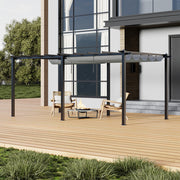 Outdoor Pergola Awning Gazebo Canopy Furniture Barbecue Party Garden Shelter