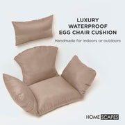 Egg Chair Cushion, Waterproof Hanging Swing Chair Cushion for Indoor & Outdoor