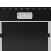 6x4ft 5x3ft 3x2ft Garden Storage Bike Tool Shed Sloped Roof Outdoor Garbage Bin