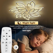 140W LED Ceiling Light Chandelier Lights Living Room Bedroom Dining Room Lamp UK