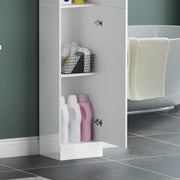 Bathroom Cabinet Cupboard Tall Free Standing Tallboy Storage Furniture 1900mm